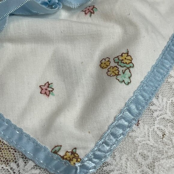 Vintage Wildflower Collection Floral Dress Girls‎ Size 5 High Neck Lace Cottage - Picture 13 of 13